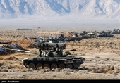 Army Ground Force Stages Large Scale Drill in Central Iran