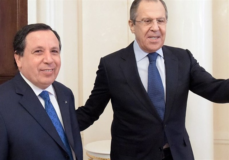 دیدار وزیران خارجه تونس و روسیه؛ تأکید لاوروف بر ضرورت بازگشت سوریه به اتحادیه عرب