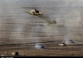 نمایش جدیدترین تاکتیک‌های خلبانان ایرانی/ شلیک موشک و راکت از بالگرد‌های هوانیروز در عملیات تاخت هوایی