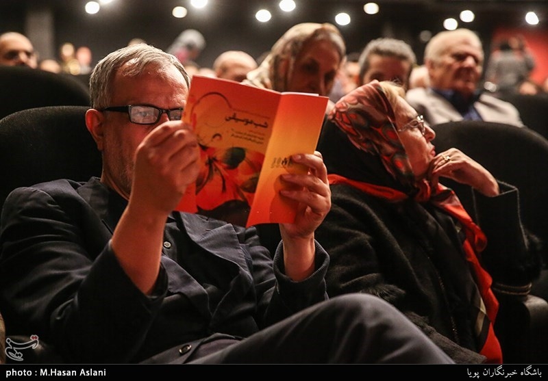 احمد مسجد جامعی در مراسم جشن 19 سالگی خانه موسیقی