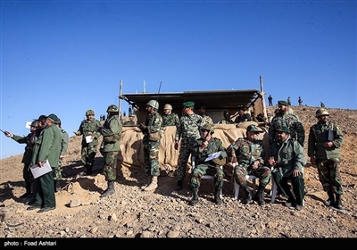 ایرانی کے فورسز کی اقتدار-97 فوجی مشقوں کا اختتام
