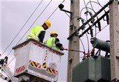 شبکه برق شهرستان فنوج پایدار شد