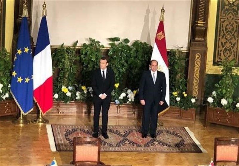 دیدار السیسی و ماکرون در قاهره؛ امضای چندین تفاهم همکاری میان مصر و فرانسه