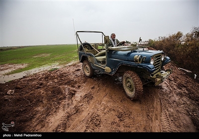 آبگرفتگی و خسارت سنگین به روستاهای استان خوزستان در پی بارش باران