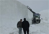 ارتفاع 10 متری برف در مناطق کوهستانی ترکیه + عکس