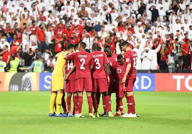 دیدار دوستانه تیم ملی فوتبال قطر و کره جنوبی در اتریش