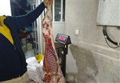 توقف توزیع گوشت تنظیم بازاری در فروشگاه زنجیره ای