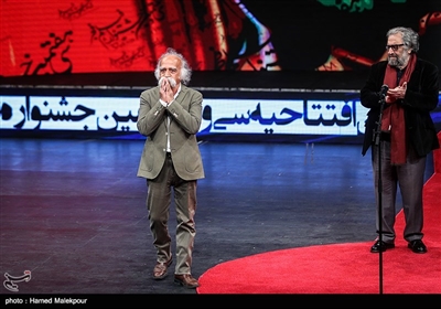 بزرگداشت عباس گنجوی تدوینگر پیشکسوت سینما در مراسم افتتاحیه سی‌وهفتمین جشنواره فیلم فجر