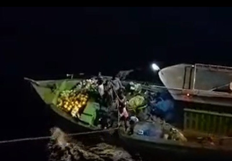 نجات 8 ماهیگیر هندی توسط دریانوردان شرکت ملی نفتکش ایران + فیلم