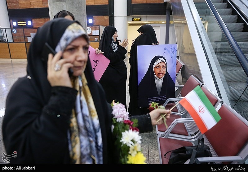 مرضیه هاشمی به ایران بازگشت