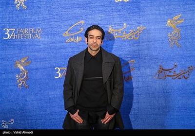 پانیبال شومون بازیگر فیلم شبی که ماه کامل شد در پنجمین روز سی‌وهفتمین جشنواره فیلم فجر