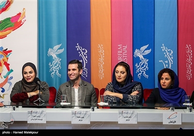 نشست خبری فیلم شبی که ماه کامل شد - سی‌وهفتمین جشنواره فیلم فجر 