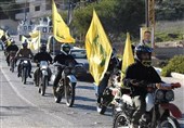 Pro-Hezbollah Motorcyclists Protest Violations of Sovereignty by Israel at Border (+Video, Photos)