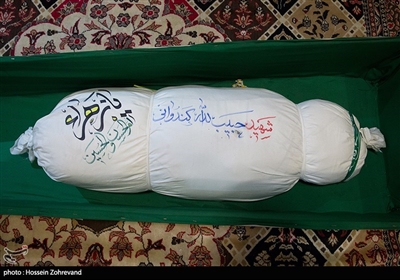 پیکر مطهر این شهید طی عملیات اخیر کاوش شهدا توسط کمیته جستجوی مفقودین ستاد کل نیروهای مسلح کشف و هویتش توسط اتیکت اسم احراز شد