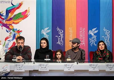 نشست خبری فیلم مردی بدون سایه - سی‌وهفتمین جشنواره فیلم فجر