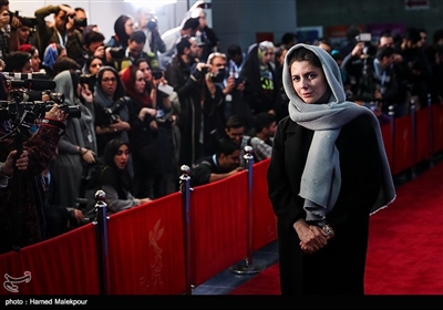 لیلا حاتمی بازیگر فیلم مردی بدون سایه در سی‌وهفتمین جشنواره فیلم فجر 