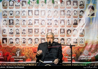 سخنرانی سردار علی اکبر فدایی در مراسم یادواره شهدای مسجد شیشه