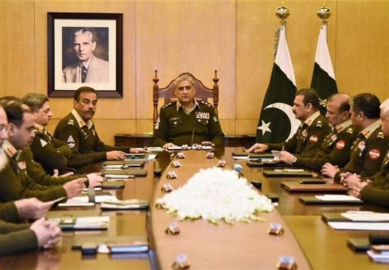 رضایت فرمانده ستاد ارتش پاکستان از روند مذاکرات صلح افغانستان