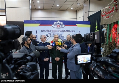  سرلشکر محمد باقری رییس ستاد کل نیروهای مسلح در جمع خبرنگاران