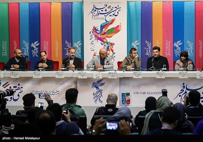 نشست خبری فیلم «پالتو شتری» - سی‌وهفتمین جشنواره فیلم فجر 
