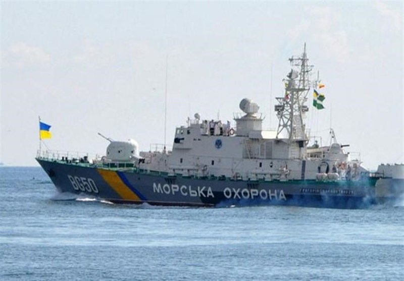 رزمایش نظامی ضدروسی مرزبانان اوکراینی در دریای آزوف