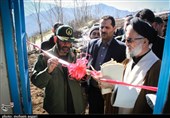 افتتاح پروژه‌های محرومیت‌زدایی سپاه نینوا در شهرستان علی‌آبادکتول+تصاویر