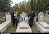 عطرافشانی و گلباران مزار شهدای ادیان توحیدی با حضور خانواده معظم شهدای ارمنی، کلیمی، زرتشتی و آشوری در آرامستان زرتشتیان تهران