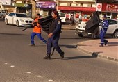 تخریب نمادهای فاطمیه در بحرین توسط مزدوران آل‌خلیفه + عکس