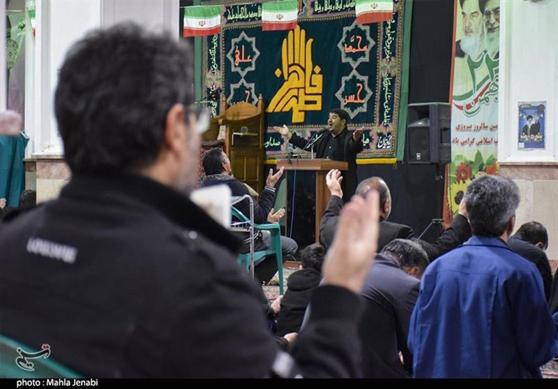 اقامه عزای فاطمی در حسینیه ثارالله کرمان به روایت تصویر