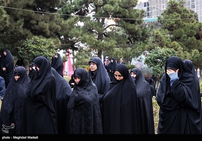 تجمع عزاداران فاطمی در میدان شهید طهرانی‌مقدم