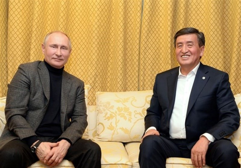 دیدار روسای جمهوری قرقیزستان و روسیه در سوچی