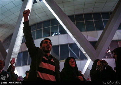 مراسم نورافشانی و بانگ الله اکبر به مناسبت پیروزی انقلاب اسلامی