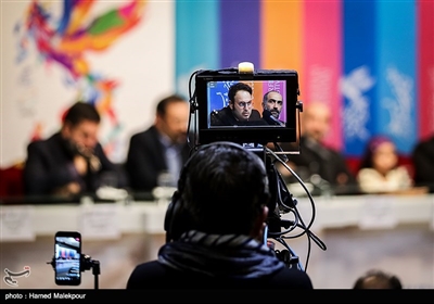 نشست خبری فیلم «ماجرای نیمروز، رد خون» - سی‌وهفتمین جشنواره فیلم فجر
