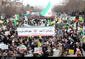 أبناء المحافظات الإیرانیة یحیون الذکرى السنویة الأربعین لانتصار الثورة الاسلامیة