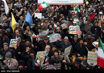 راهپیمایی چهلمین سالگرد پیروزی انقلاب اسلامی ایران در مشهد