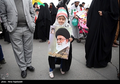راهپیمایی چهلمین سالگرد پیروزی انقلاب اسلامی ایران در مشهد
