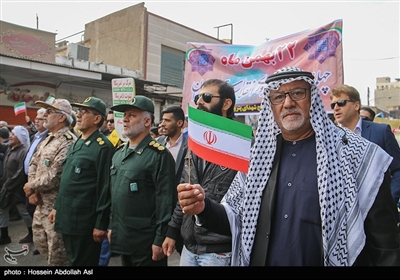 راهپیمایی چهلمین سالگرد پیروزی انقلاب اسلامی ایران در آبادان 