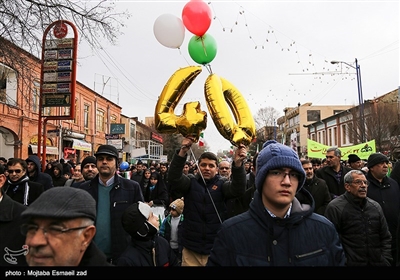 راهپیمایی چهلمین سالگرد پیروزی انقلاب اسلامی ایران در ارومیه 