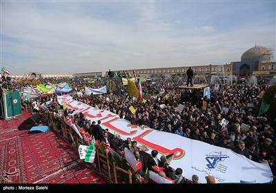 راهپیمایی چهلمین سالگرد پیروزی انقلاب اسلامی ایران در اصفهان 