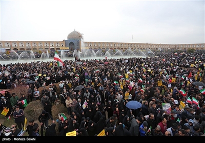 راهپیمایی چهلمین سالگرد پیروزی انقلاب اسلامی ایران در اصفهان 