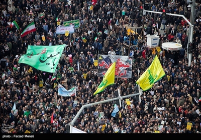 راهپیمایی چهلمین سالگرد پیروزی انقلاب اسلامی ایران در کرمانشاه 