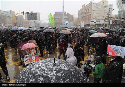 راهپیمایی چهلمین سالگرد پیروزی انقلاب اسلامی ایران در اردبیل 