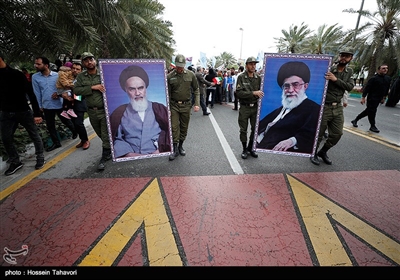  راهپیمایی چهلمین سالگرد پیروزی انقلاب اسلامی ایران در کیش 