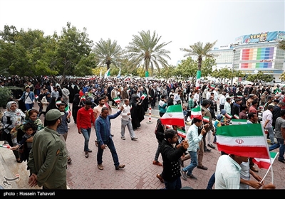  راهپیمایی چهلمین سالگرد پیروزی انقلاب اسلامی ایران در کیش