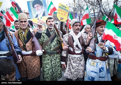 راهپیمایی چهلمین سالگرد پیروزی انقلاب اسلامی ایران در خرم آباد 