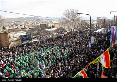  راهپیمایی چهلمین سالگرد پیروزی انقلاب اسلامی ایران در سنندج