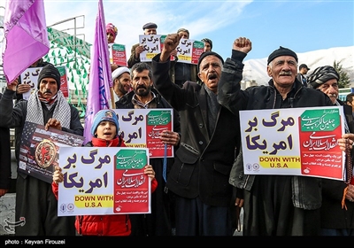  راهپیمایی چهلمین سالگرد پیروزی انقلاب اسلامی ایران در سنندج