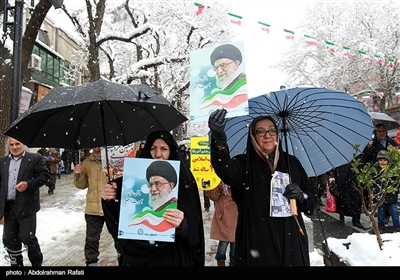 راهپیمایی چهلمین سالگرد پیروزی انقلاب اسلامی ایران در همدان 