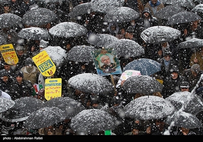 راهپیمایی چهلمین سالگرد پیروزی انقلاب اسلامی ایران در همدان