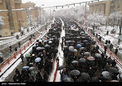 راهپیمایی چهلمین سالگرد پیروزی انقلاب اسلامی ایران در همدان 